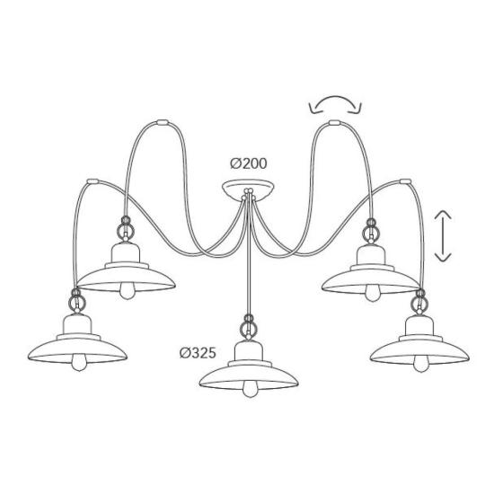 vintage poklampa rusztikus antikolt rez mennyezeti bisztro vilagitas fuggesztett felrogzitett lampa csillar sok izzos fuggo logo lampak pince bisztro etterem moretti luce 1628.ar. mediterran coutntry balaton lampak meretek.jpg